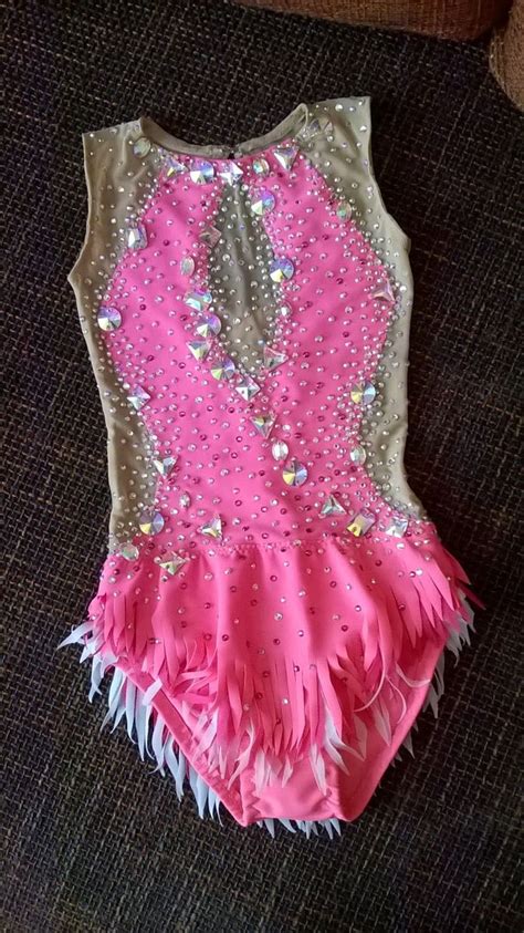 Made To Measure Rhythmic Gymnastic Leotard Pink Combine Your Etsy