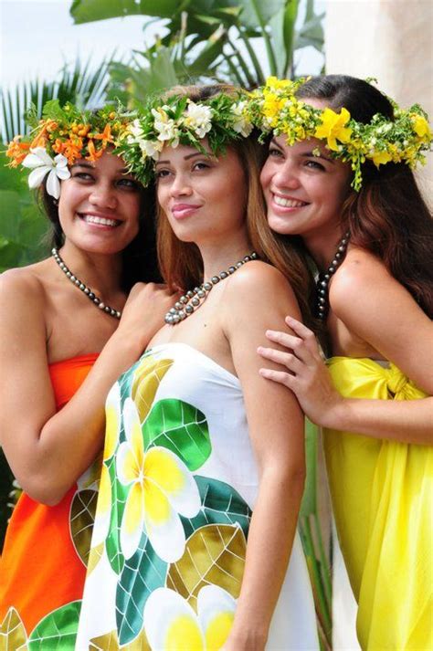 Hawaiian Girls Polynesian Girls Hawaiian Culture