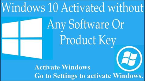Activate Windows 10 With Cmd Without Product Key 2020 Windows 10