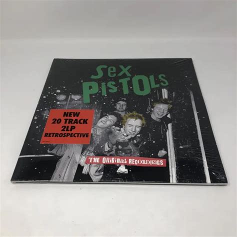 The Original Recordings By The Sex Pistols Record 2022 Double Vinyl Lp
