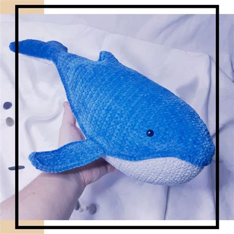 Crochet Whale Crochet Toy Knitted Toy Amigurumi Toy Handmade Toy Whale