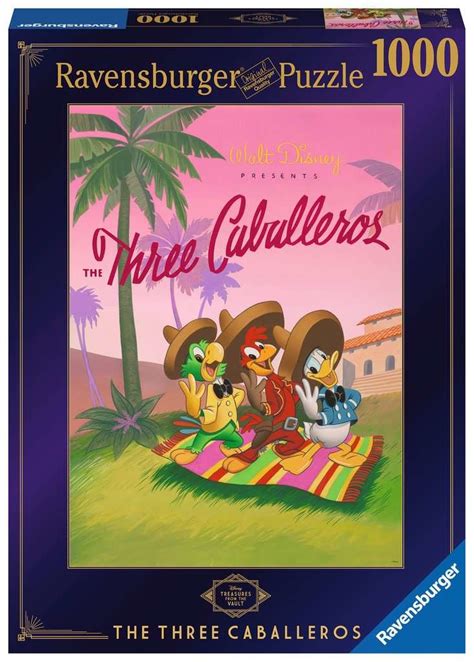 Ravensburger 1000 Disney Treasures From The Vault The Three Caba