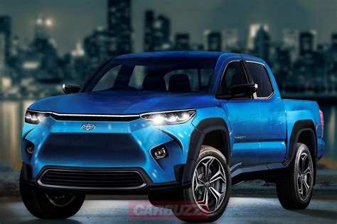 Toyota Reveals Plans For An Electric Truck Carbuzz