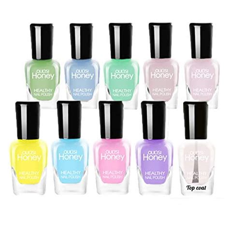 Tophany Non Toxic Nail Polish Set Easy Peel Off And Fast Dry Nail