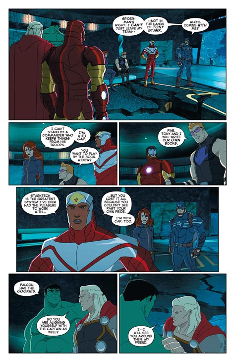 Marvel Universe Avengers Assemble Civil War 002 2016 Read All