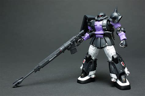 Gundam Guy Hg 1144 Zaku Ii Black Tri Star High Mobility Type Gundam