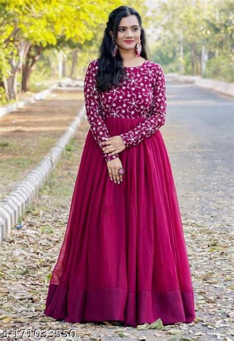 Devi Krupa Pink Gown Only Gown