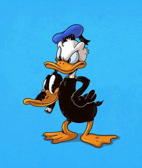 Donald Is Daffy Cartoon Art Famous Comics Daffy Duck