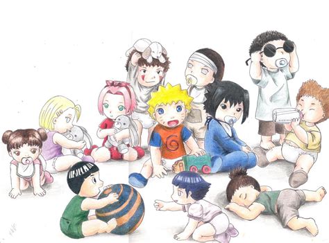 Baby Naruto Characters By Wimpykid0 On Deviantart