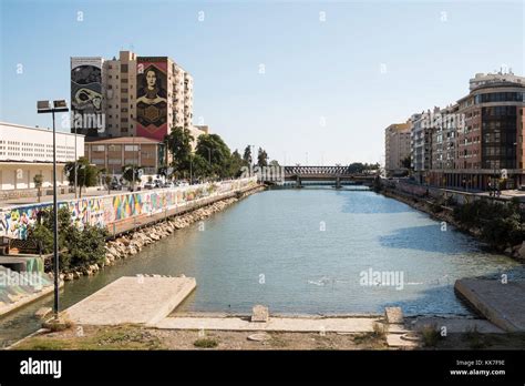 River Guadalmedina Málaga Andalusia Spain Stock Photo Alamy