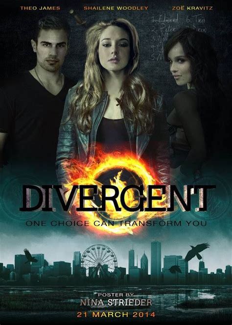 Divergent Movie Poster Dauntless Pinterest
