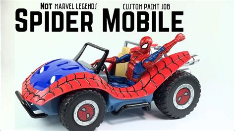 Spider Mobile Disney Store Exclusive Marvel Legends Spider Man Action