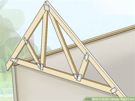 How To Build A Simple Wood Truss 14 Steps With Pictures