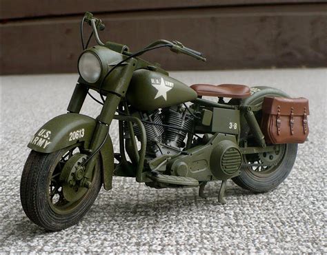 The Great Canadian Model Builders Web Page Flh 1980 Us Army Motorcycle