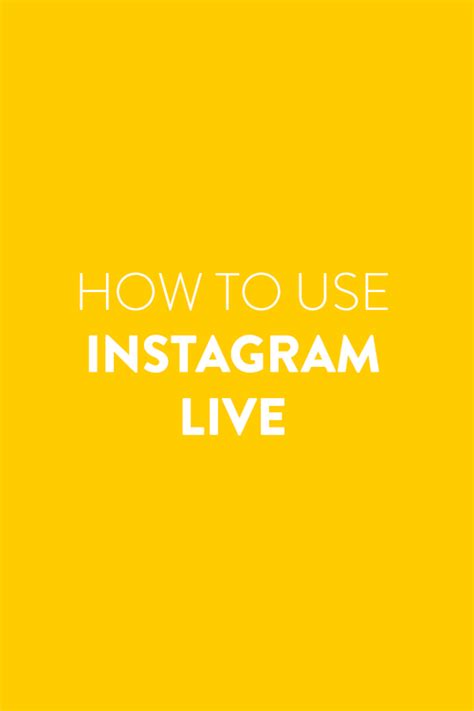 How To Use Instagram Live A Step By Step Guide — Honey Pot Digital