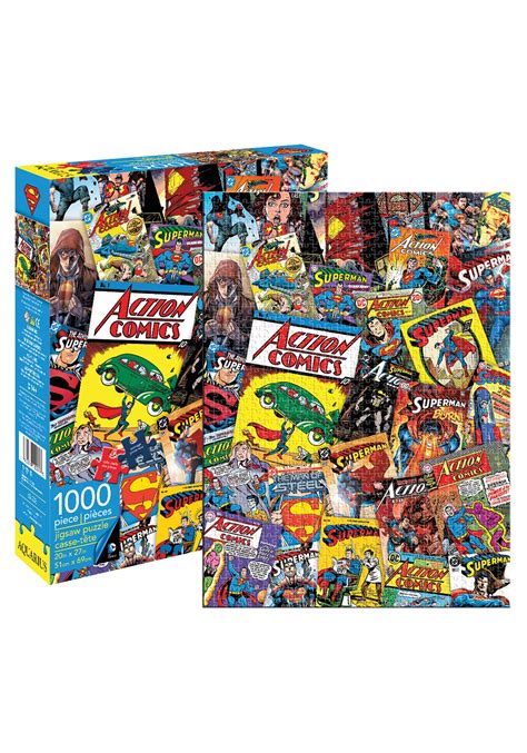 4.1 out of 5 stars 89. 1000 Piece DC Comics Superman Collage Puzzle