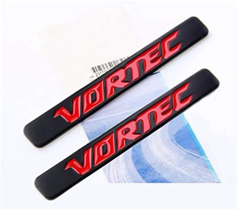 Yoaoo 2x Oem Black Red Vortec Emblems Badge 3d For 2500hd
