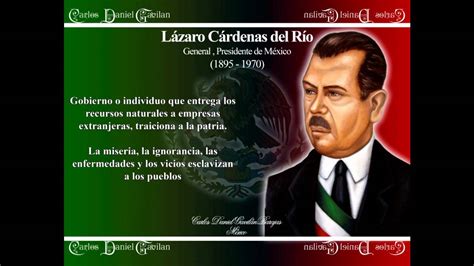 Maybe you would like to learn more about one of these? Corrido de Lazaro Cardenas - YouTube