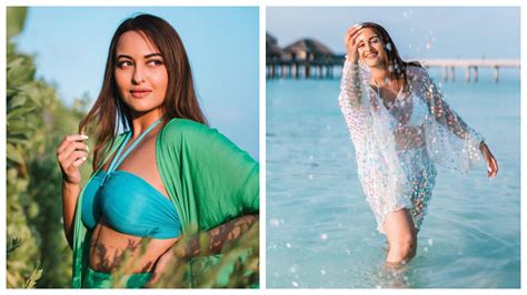 Sonakshi Sinha Gives Bold Pose On Beach Fans Get Stunned Womans Era