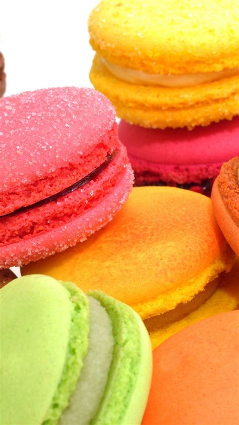 Colorful Macarons Wallpapers Wallpaper Cave