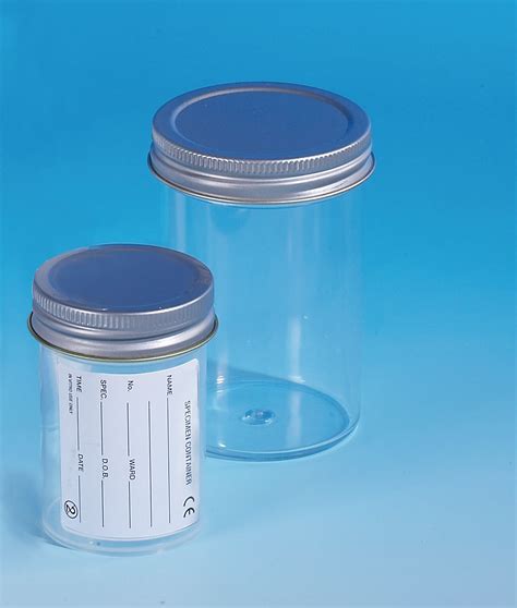 250 Ml Polystyrene Container Metal Cap Non Sterile Starlab