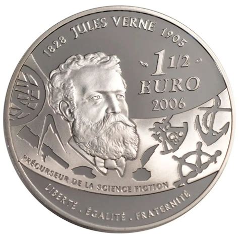 France 1 12 150 Euro Silver Coin 100 Anniversary Of The Death Of