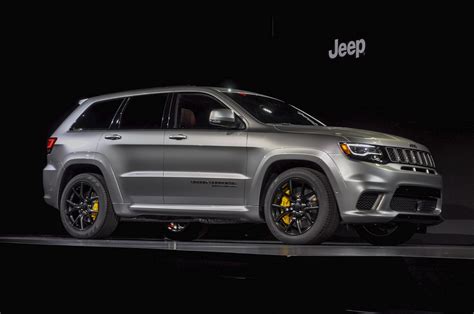 Hellcat Powered 2018 Jeep Grand Cherokee Trackhawk Arrives With 707