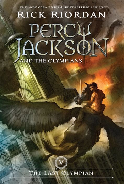 Percy Jackson And The Olympians Book Five The Last Olympian Disney Books Disney Publishing
