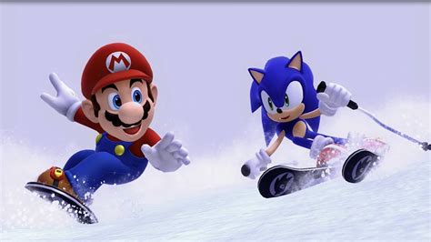 Mario And Sonic At The 2014 Olympic Winter Games Intro Youtube