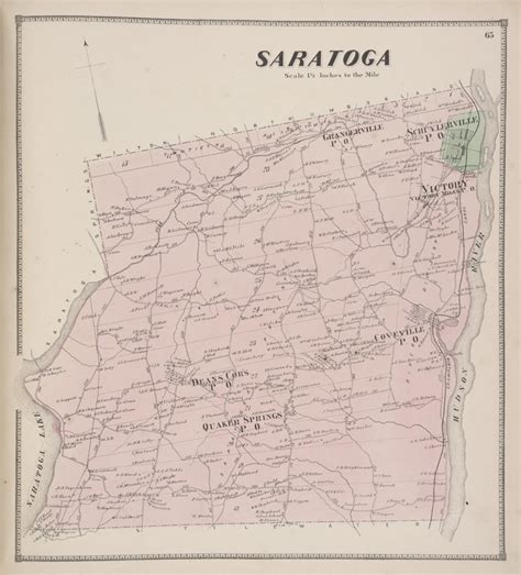 Saratoga Township Nypl Digital Collections