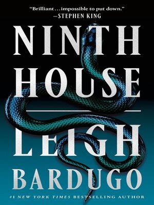 Ninth House By Leigh Bardugo Overdrive Ebooks Audiobooks And