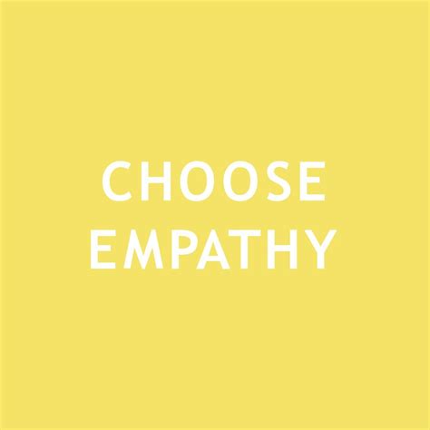 Choose Empathy Art Print Typography Quote Positive Happy Good