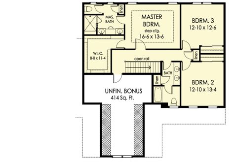 Plan 790005glv Exclusive Traditional House Plan With Optional Bonus