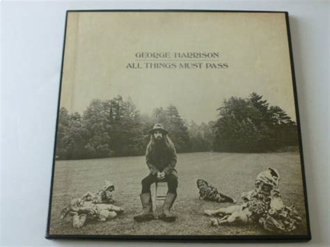 George Harrison All Things Must Pass Vinyl Record Lp Stch 639 Etsy