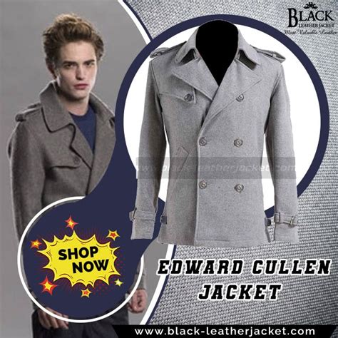 Twilight Break Dawn Jacket Edward Cullen Jacket Jackets Peacoat