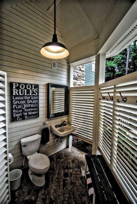 15 Best Outdoor Bathroom Design For Bathroom Inspiration Pool House