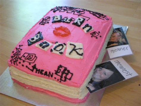 1157 x 1157 jpeg 200kb. mean girls — Birthday Cakes | Book cake, Birthday cake ...