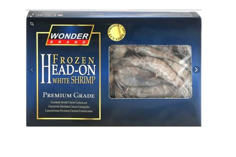 Креветки Wonder Brand Premium Grade Frozen Head On White Shrimp отзывы