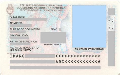 Dni Documento Nacional De Identidad Consulta En Renaper