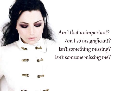 Evanescence Lyrics Amy Lee Evanescence Favorite Lyrics Favorite