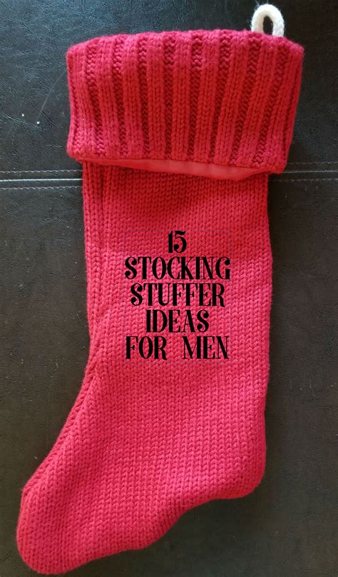 Consider your budget and shop accordingly using this list as a fun starting point. 15 Stocking Stuffers Ideas for Men - Not Quite Super Mom