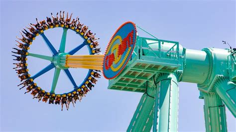 Crazanity Giant Frisbee Ride Onride Pov Six Flags Magic Mountain 2018