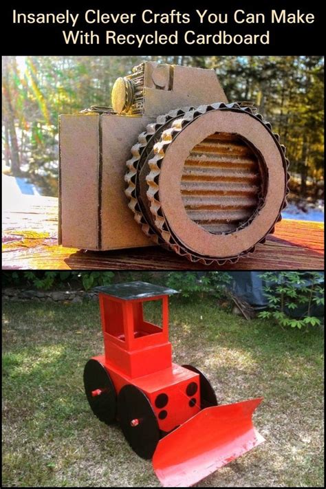 Insanely Clever Crafts You Can Make With Recycled Cardboard Craft