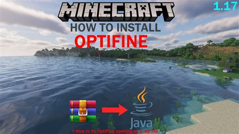 How To Install Optifine For Minecraft 117 And How To Fix Optifine
