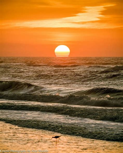 Sunset On The Horizon Florida Coastal Photography By Alan Hoelzle