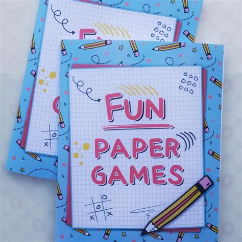 Fun Paper Games Skit Books