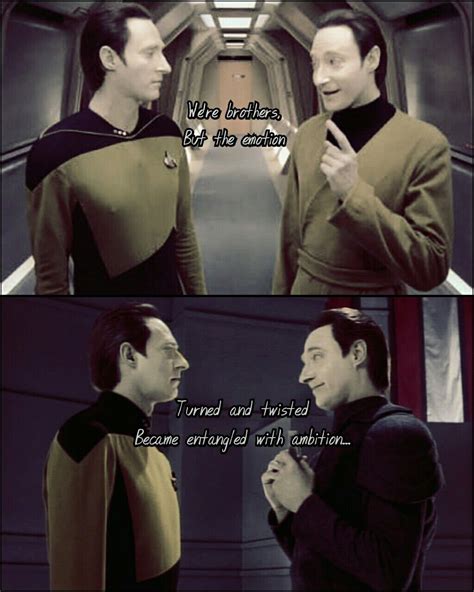 Data And Lore I Love Made This Pic ♡ Star Trek Next Generation Star
