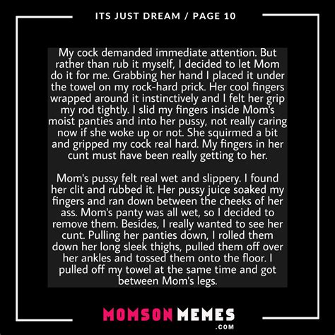 mom its just a dream stories incest mom son captions memes