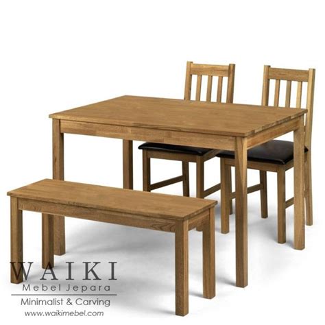 meja panjang minimalis desain rumah