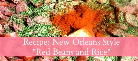 To get that authentic new orleans style red beans and rice is to add pickled pork to the pot. Recipe: New Orleans Style Red Beans and Rice | BlackandMarriedWithKids.com